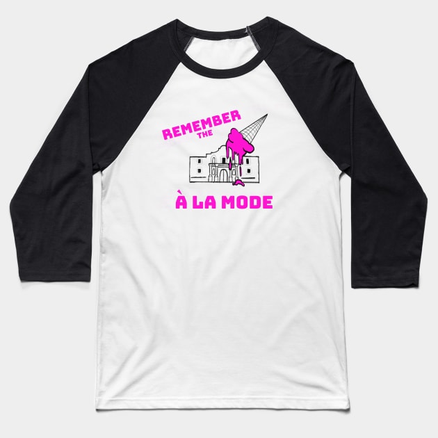 Remember the a la Mode Baseball T-Shirt by adq